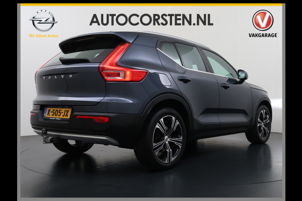 Volvo XC40 T5 262PK Autom. Plugin-Hybrid Leder Trekhaak Harman&Kardon® Navi Ecc Camera Apple Carplay Android Auto Pdc Recharge Business Pro Elek.Achterklep Lmv Led Isofix DAB Lane Keeping Cross Traffic Alert BLIS Road Sign Info 1.800KG Trekvermogen 1e Eigenaar