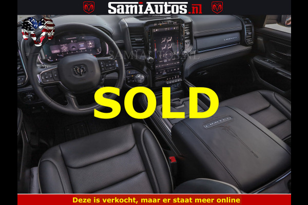 Dodge Ram BLACK BEAST HULK 5.7 V8 | HUD | WIDE BODY | BOM VOL | CREW CAB DUBBELE CABINE | 5 PERSOONS | MEGA DIKKE LIMITED BLACK ON BLACK | ZO GOED ALS NIEUW |