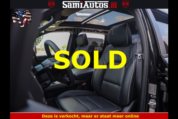 Dodge Ram BLACK BEAST HULK 5.7 V8 | HUD | WIDE BODY | BOM VOL | CREW CAB DUBBELE CABINE | 5 PERSOONS | MEGA DIKKE LIMITED BLACK ON BLACK | ZO GOED ALS NIEUW |