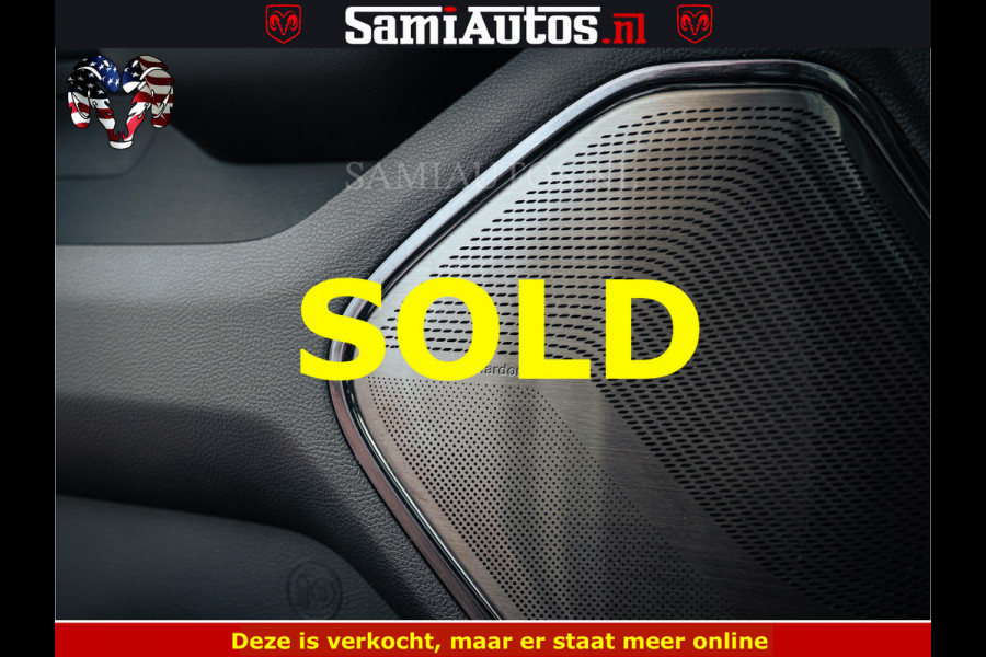 Dodge Ram BLACK BEAST HULK 5.7 V8 | HUD | WIDE BODY | BOM VOL | CREW CAB DUBBELE CABINE | 5 PERSOONS | MEGA DIKKE LIMITED BLACK ON BLACK | ZO GOED ALS NIEUW |