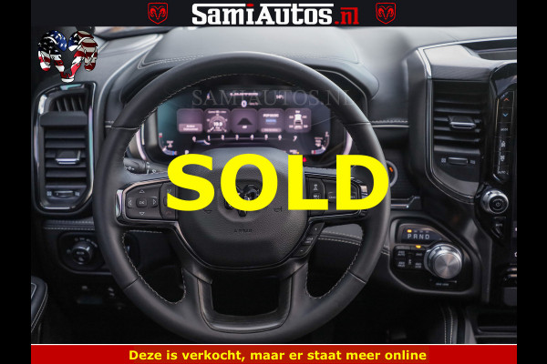 Dodge Ram BLACK BEAST HULK 5.7 V8 | HUD | WIDE BODY | BOM VOL | CREW CAB DUBBELE CABINE | 5 PERSOONS | MEGA DIKKE LIMITED BLACK ON BLACK | ZO GOED ALS NIEUW |
