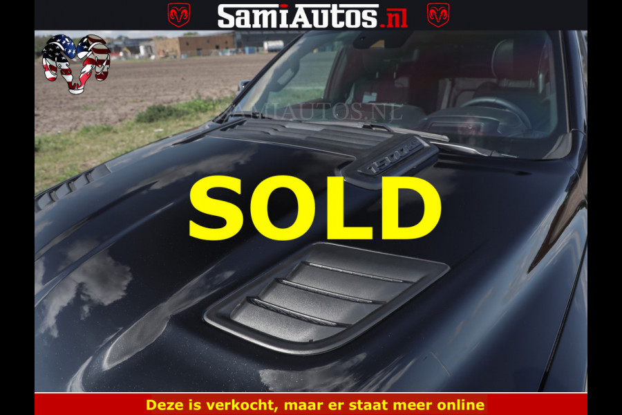 Dodge Ram BLACK BEAST HULK 5.7 V8 | HUD | WIDE BODY | BOM VOL | CREW CAB DUBBELE CABINE | 5 PERSOONS | MEGA DIKKE LIMITED BLACK ON BLACK | ZO GOED ALS NIEUW |