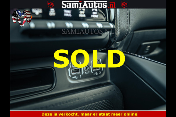 Dodge Ram BLACK BEAST HULK 5.7 V8 | HUD | WIDE BODY | BOM VOL | CREW CAB DUBBELE CABINE | 5 PERSOONS | MEGA DIKKE LIMITED BLACK ON BLACK | ZO GOED ALS NIEUW |