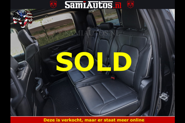 Dodge Ram BLACK BEAST HULK 5.7 V8 | HUD | WIDE BODY | BOM VOL | CREW CAB DUBBELE CABINE | 5 PERSOONS | MEGA DIKKE LIMITED BLACK ON BLACK | ZO GOED ALS NIEUW |