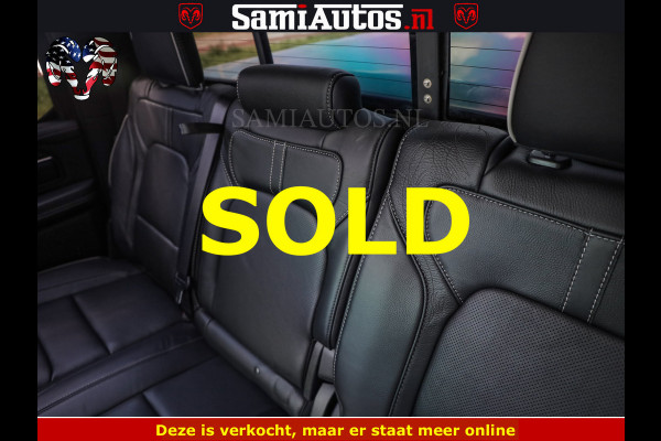Dodge Ram BLACK BEAST HULK 5.7 V8 | HUD | WIDE BODY | BOM VOL | CREW CAB DUBBELE CABINE | 5 PERSOONS | MEGA DIKKE LIMITED BLACK ON BLACK | ZO GOED ALS NIEUW |
