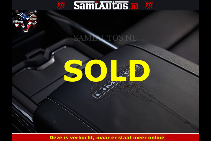 Dodge Ram BLACK BEAST HULK 5.7 V8 | HUD | WIDE BODY | BOM VOL | CREW CAB DUBBELE CABINE | 5 PERSOONS | MEGA DIKKE LIMITED BLACK ON BLACK | ZO GOED ALS NIEUW |