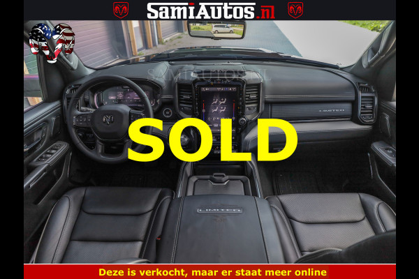 Dodge Ram BLACK BEAST HULK 5.7 V8 | HUD | WIDE BODY | BOM VOL | CREW CAB DUBBELE CABINE | 5 PERSOONS | MEGA DIKKE LIMITED BLACK ON BLACK | ZO GOED ALS NIEUW |