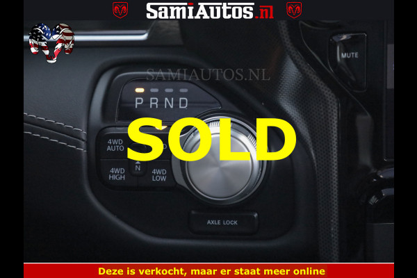 Dodge Ram BLACK BEAST HULK 5.7 V8 | HUD | WIDE BODY | BOM VOL | CREW CAB DUBBELE CABINE | 5 PERSOONS | MEGA DIKKE LIMITED BLACK ON BLACK | ZO GOED ALS NIEUW |