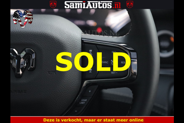 Dodge Ram BLACK BEAST HULK 5.7 V8 | HUD | WIDE BODY | BOM VOL | CREW CAB DUBBELE CABINE | 5 PERSOONS | MEGA DIKKE LIMITED BLACK ON BLACK | ZO GOED ALS NIEUW |