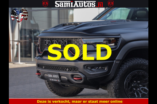 Dodge Ram 1500 TRX 6.2 4X4 | FULL PPF WRAP | HELLCAT | DIGI CLUSTER | RAMBAR | BEADLOCK WHEELS | PANORAMA | HEADUP | 360CAM | 12'' MULTIMEDIA | CARBON PACK | 3500KG | ZEER EXCLUSIEF