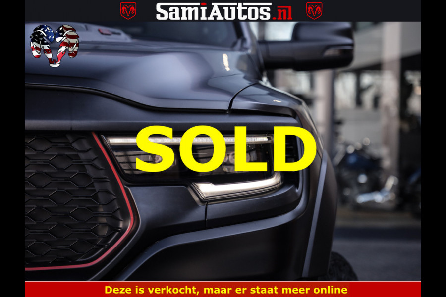 Dodge Ram 1500 TRX 6.2 4X4 | FULL PPF WRAP | HELLCAT | DIGI CLUSTER | RAMBAR | BEADLOCK WHEELS | PANORAMA | HEADUP | 360CAM | 12'' MULTIMEDIA | CARBON PACK | 3500KG | ZEER EXCLUSIEF