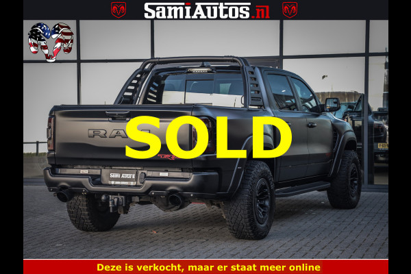 Dodge Ram 1500 TRX 6.2 4X4 | FULL PPF WRAP | HELLCAT | DIGI CLUSTER | RAMBAR | BEADLOCK WHEELS | PANORAMA | HEADUP | 360CAM | 12'' MULTIMEDIA | CARBON PACK | 3500KG | ZEER EXCLUSIEF