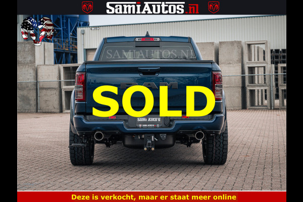 Dodge Ram SPORT | 5.7 V8 4x4 HEMI | PANORAMA DAK | GROOTSCHEM 12 INCH | LPG | Patriot Blue CREW CAB | DUBBELE CABINE | 5 PERSOONS | DC | VOORRAAD NR 2557 - 3328