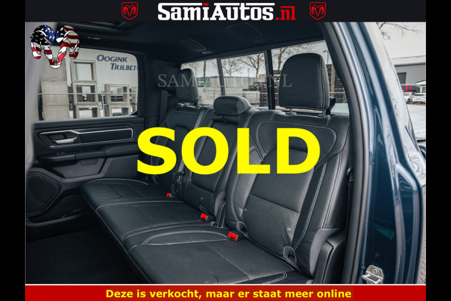 Dodge Ram SPORT | 5.7 V8 4x4 HEMI | PANORAMA DAK | GROOTSCHEM 12 INCH | LPG | Patriot Blue CREW CAB | DUBBELE CABINE | 5 PERSOONS | DC | VOORRAAD NR 2557 - 3328
