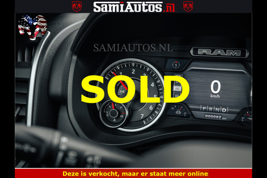 Dodge Ram SPORT | 5.7 V8 4x4 HEMI | PANORAMA DAK | GROOTSCHEM 12 INCH | LPG | Patriot Blue CREW CAB | DUBBELE CABINE | 5 PERSOONS | DC | VOORRAAD NR 2557 - 3328
