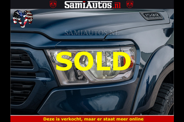 Dodge Ram SPORT | 5.7 V8 4x4 HEMI | PANORAMA DAK | GROOTSCHEM 12 INCH | LPG | Patriot Blue CREW CAB | DUBBELE CABINE | 5 PERSOONS | DC | VOORRAAD NR 2557 - 3328