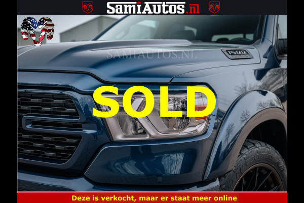 Dodge Ram SPORT | 5.7 V8 4x4 HEMI | PANORAMA DAK | GROOTSCHEM 12 INCH | LPG | Patriot Blue CREW CAB | DUBBELE CABINE | 5 PERSOONS | DC | VOORRAAD NR 2557 - 3328