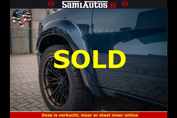 Dodge Ram SPORT | 5.7 V8 4x4 HEMI | PANORAMA DAK | GROOTSCHEM 12 INCH | LPG | Patriot Blue CREW CAB | DUBBELE CABINE | 5 PERSOONS | DC | VOORRAAD NR 2557 - 3328