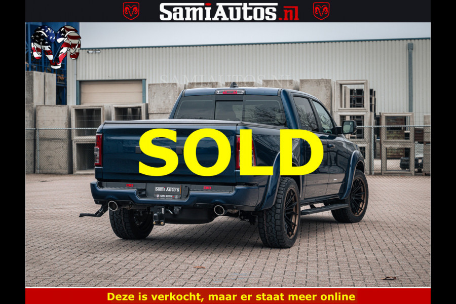 Dodge Ram SPORT | 5.7 V8 4x4 HEMI | PANORAMA DAK | GROOTSCHEM 12 INCH | LPG | Patriot Blue CREW CAB | DUBBELE CABINE | 5 PERSOONS | DC | VOORRAAD NR 2557 - 3328