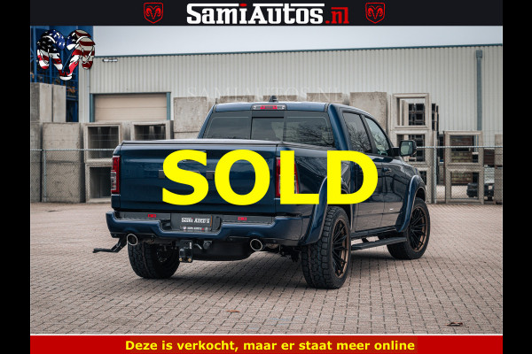 Dodge Ram SPORT | 5.7 V8 4x4 HEMI | PANORAMA DAK | GROOTSCHEM 12 INCH | LPG | Patriot Blue CREW CAB | DUBBELE CABINE | 5 PERSOONS | DC | VOORRAAD NR 2557 - 3328