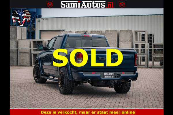 Dodge Ram SPORT | 5.7 V8 4x4 HEMI | PANORAMA DAK | GROOTSCHEM 12 INCH | LPG | Patriot Blue CREW CAB | DUBBELE CABINE | 5 PERSOONS | DC | VOORRAAD NR 2557 - 3328