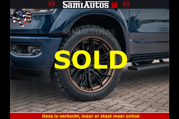Dodge Ram SPORT | 5.7 V8 4x4 HEMI | PANORAMA DAK | GROOTSCHEM 12 INCH | LPG | Patriot Blue CREW CAB | DUBBELE CABINE | 5 PERSOONS | DC | VOORRAAD NR 2557 - 3328