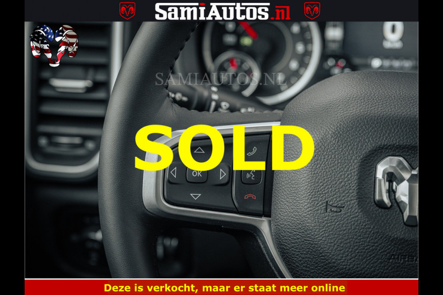 Dodge Ram SPORT | 5.7 V8 4x4 HEMI | PANORAMA DAK | GROOTSCHEM 12 INCH | LPG | Patriot Blue CREW CAB | DUBBELE CABINE | 5 PERSOONS | DC | VOORRAAD NR 2557 - 3328