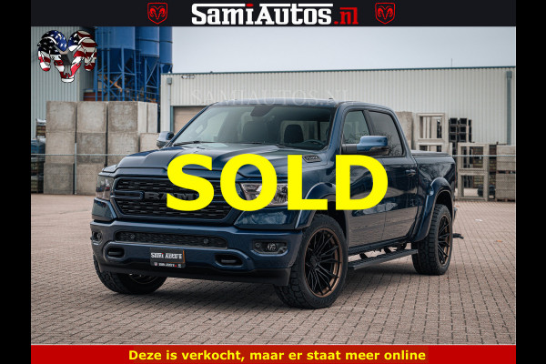 Dodge Ram SPORT | 5.7 V8 4x4 HEMI | PANORAMA DAK | GROOTSCHEM 12 INCH | LPG | Patriot Blue CREW CAB | DUBBELE CABINE | 5 PERSOONS | DC | VOORRAAD NR 2557 - 3328