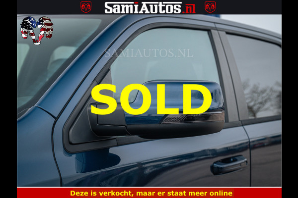 Dodge Ram SPORT | 5.7 V8 4x4 HEMI | PANORAMA DAK | GROOTSCHEM 12 INCH | LPG | Patriot Blue CREW CAB | DUBBELE CABINE | 5 PERSOONS | DC | VOORRAAD NR 2557 - 3328