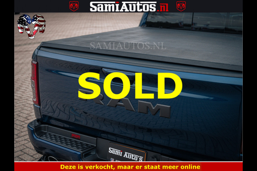 Dodge Ram SPORT | 5.7 V8 4x4 HEMI | PANORAMA DAK | GROOTSCHEM 12 INCH | LPG | Patriot Blue CREW CAB | DUBBELE CABINE | 5 PERSOONS | DC | VOORRAAD NR 2557 - 3328