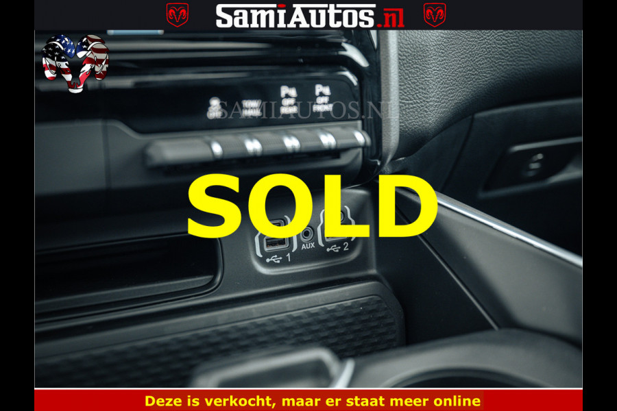 Dodge Ram SPORT | 5.7 V8 4x4 HEMI | PANORAMA DAK | GROOTSCHEM 12 INCH | LPG | Patriot Blue CREW CAB | DUBBELE CABINE | 5 PERSOONS | DC | VOORRAAD NR 2557 - 3328