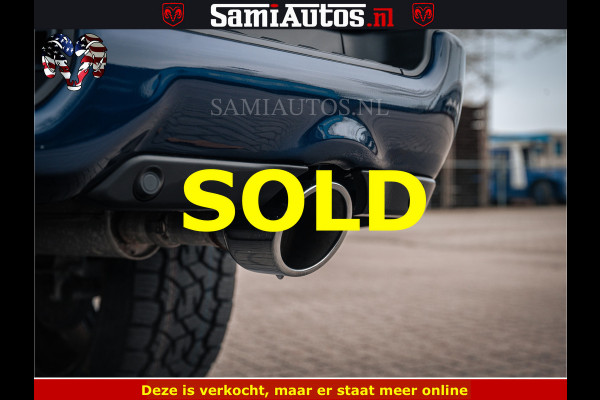 Dodge Ram SPORT | 5.7 V8 4x4 HEMI | PANORAMA DAK | GROOTSCHEM 12 INCH | LPG | Patriot Blue CREW CAB | DUBBELE CABINE | 5 PERSOONS | DC | VOORRAAD NR 2557 - 3328