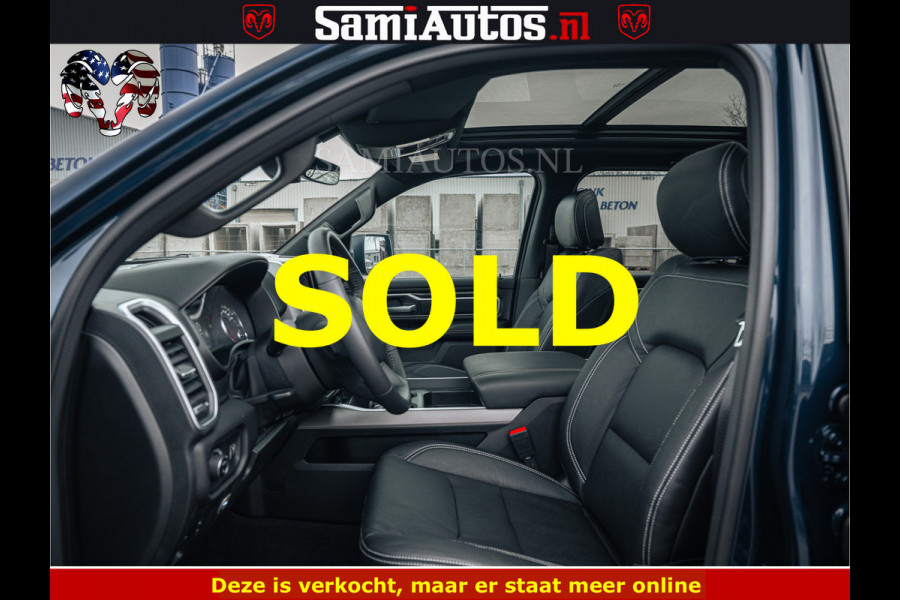 Dodge Ram SPORT | 5.7 V8 4x4 HEMI | PANORAMA DAK | GROOTSCHEM 12 INCH | LPG | Patriot Blue CREW CAB | DUBBELE CABINE | 5 PERSOONS | DC | VOORRAAD NR 2557 - 3328