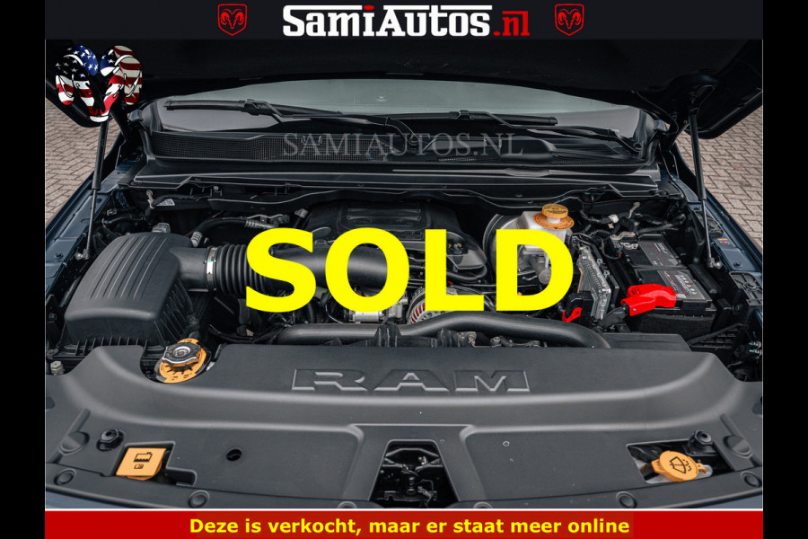 Dodge Ram SPORT | 5.7 V8 4x4 HEMI | PANORAMA DAK | GROOTSCHEM 12 INCH | LPG | Patriot Blue CREW CAB | DUBBELE CABINE | 5 PERSOONS | DC | VOORRAAD NR 2557 - 3328