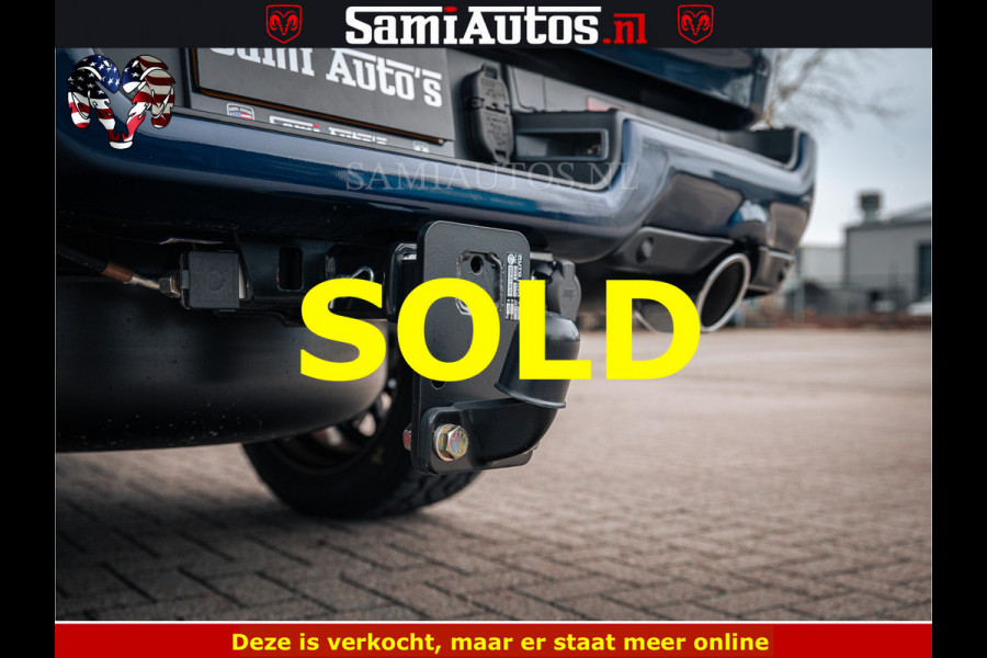 Dodge Ram SPORT | 5.7 V8 4x4 HEMI | PANORAMA DAK | GROOTSCHEM 12 INCH | LPG | Patriot Blue CREW CAB | DUBBELE CABINE | 5 PERSOONS | DC | VOORRAAD NR 2557 - 3328