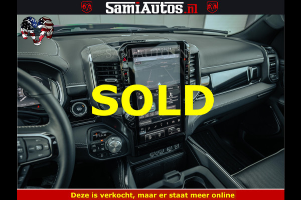 Dodge Ram Limited SPORT H.O 540HP 706Nm | Massage + Full Option | De Meest Luxe en Volle Pick-Up in zijn Klasse | Comfortabele Dubbele Cabine met Royale 5 Zitplaatsen | BPM vrij | Nu Leverbaar uit Voorraad | Voorraad Nr 2348 - 5158
