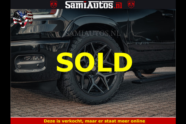 Dodge Ram Limited SPORT H.O 540HP 706Nm | Massage + Full Option | De Meest Luxe en Volle Pick-Up in zijn Klasse | Comfortabele Dubbele Cabine met Royale 5 Zitplaatsen | BPM vrij | Nu Leverbaar uit Voorraad | Voorraad Nr 2348 - 5158