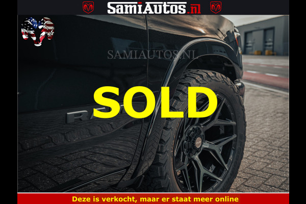 Dodge Ram Limited SPORT H.O 540HP 706Nm | Massage + Full Option | De Meest Luxe en Volle Pick-Up in zijn Klasse | Comfortabele Dubbele Cabine met Royale 5 Zitplaatsen | BPM vrij | Nu Leverbaar uit Voorraad | Voorraad Nr 2348 - 5158