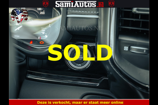 Dodge Ram Limited SPORT H.O 540HP 706Nm | Massage + Full Option | De Meest Luxe en Volle Pick-Up in zijn Klasse | Comfortabele Dubbele Cabine met Royale 5 Zitplaatsen | BPM vrij | Nu Leverbaar uit Voorraad | Voorraad Nr 2348 - 5158