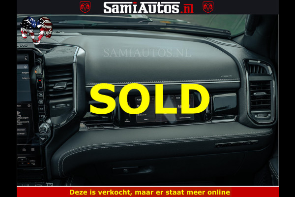Dodge Ram Limited SPORT H.O 540HP 706Nm | Massage + Full Option | De Meest Luxe en Volle Pick-Up in zijn Klasse | Comfortabele Dubbele Cabine met Royale 5 Zitplaatsen | BPM vrij | Nu Leverbaar uit Voorraad | Voorraad Nr 2348 - 5158