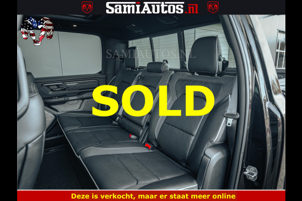 Dodge Ram Limited SPORT H.O 540HP 706Nm | Massage + Full Option | De Meest Luxe en Volle Pick-Up in zijn Klasse | Comfortabele Dubbele Cabine met Royale 5 Zitplaatsen | BPM vrij | Nu Leverbaar uit Voorraad | Voorraad Nr 2348 - 5158