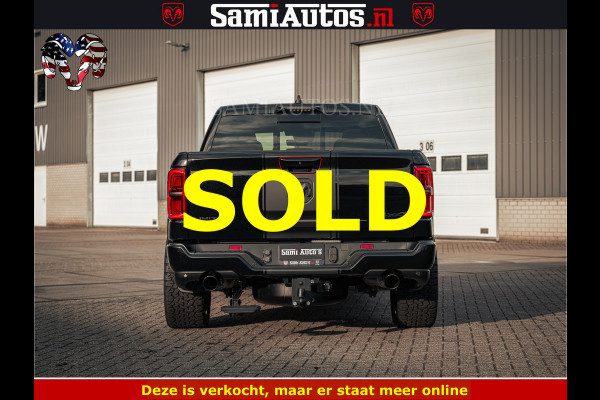 Dodge Ram Limited SPORT H.O 540HP 706Nm | Massage + Full Option | De Meest Luxe en Volle Pick-Up in zijn Klasse | Comfortabele Dubbele Cabine met Royale 5 Zitplaatsen | BPM vrij | Nu Leverbaar uit Voorraad | Voorraad Nr 2348 - 5158