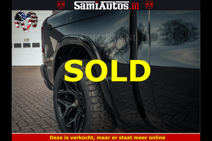 Dodge Ram Limited SPORT H.O 540HP 706Nm | Massage + Full Option | De Meest Luxe en Volle Pick-Up in zijn Klasse | Comfortabele Dubbele Cabine met Royale 5 Zitplaatsen | BPM vrij | Nu Leverbaar uit Voorraad | Voorraad Nr 2348 - 5158