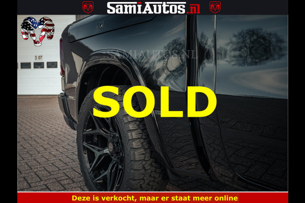 Dodge Ram Limited SPORT H.O 540HP 706Nm | Massage + Full Option | De Meest Luxe en Volle Pick-Up in zijn Klasse | Comfortabele Dubbele Cabine met Royale 5 Zitplaatsen | BPM vrij | Nu Leverbaar uit Voorraad | Voorraad Nr 2348 - 5158