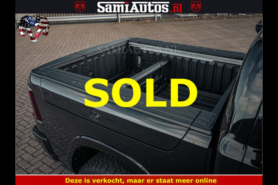 Dodge Ram Limited SPORT H.O 540HP 706Nm | Massage + Full Option | De Meest Luxe en Volle Pick-Up in zijn Klasse | Comfortabele Dubbele Cabine met Royale 5 Zitplaatsen | BPM vrij | Nu Leverbaar uit Voorraad | Voorraad Nr 2348 - 5158