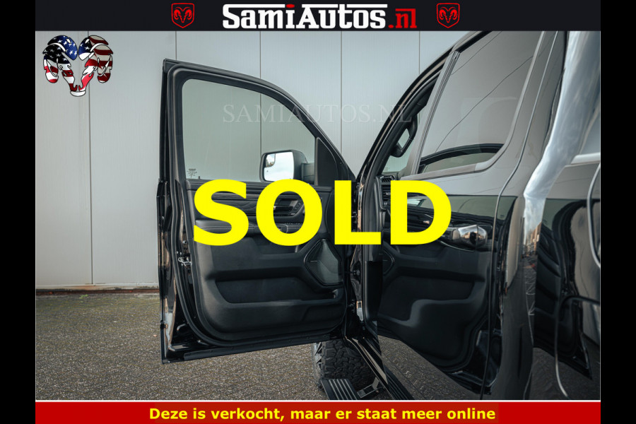 Dodge Ram Limited SPORT H.O 540HP 706Nm | Massage + Full Option | De Meest Luxe en Volle Pick-Up in zijn Klasse | Comfortabele Dubbele Cabine met Royale 5 Zitplaatsen | BPM vrij | Nu Leverbaar uit Voorraad | Voorraad Nr 2348 - 5158