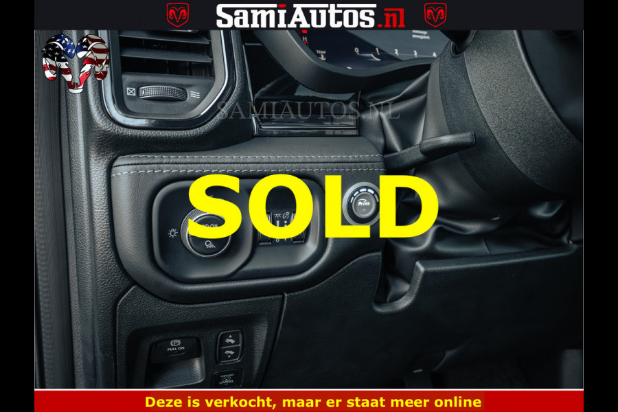 Dodge Ram Limited SPORT H.O 540HP 706Nm | Massage + Full Option | De Meest Luxe en Volle Pick-Up in zijn Klasse | Comfortabele Dubbele Cabine met Royale 5 Zitplaatsen | BPM vrij | Nu Leverbaar uit Voorraad | Voorraad Nr 2348 - 5158