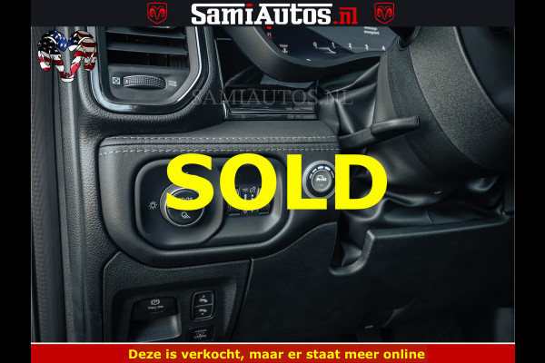Dodge Ram Limited SPORT H.O 540HP 706Nm | Massage + Full Option | De Meest Luxe en Volle Pick-Up in zijn Klasse | Comfortabele Dubbele Cabine met Royale 5 Zitplaatsen | BPM vrij | Nu Leverbaar uit Voorraad | Voorraad Nr 2348 - 5158