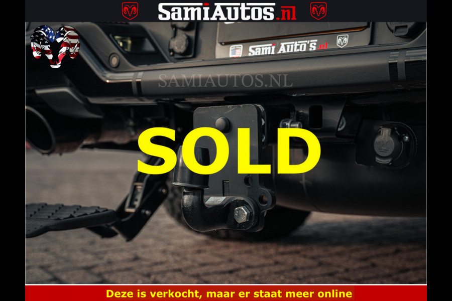 Dodge Ram Limited SPORT H.O 540HP 706Nm | Massage + Full Option | De Meest Luxe en Volle Pick-Up in zijn Klasse | Comfortabele Dubbele Cabine met Royale 5 Zitplaatsen | BPM vrij | Nu Leverbaar uit Voorraad | Voorraad Nr 2348 - 5158