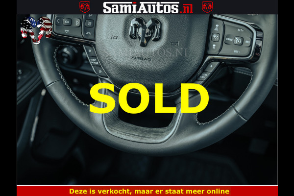 Dodge Ram Limited SPORT H.O 540HP 706Nm | Massage + Full Option | De Meest Luxe en Volle Pick-Up in zijn Klasse | Comfortabele Dubbele Cabine met Royale 5 Zitplaatsen | BPM vrij | Nu Leverbaar uit Voorraad | Voorraad Nr 2348 - 5158